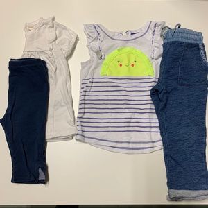 Lot of 4 -  2T pieces Oshkosh/Zara/Cat & Jack